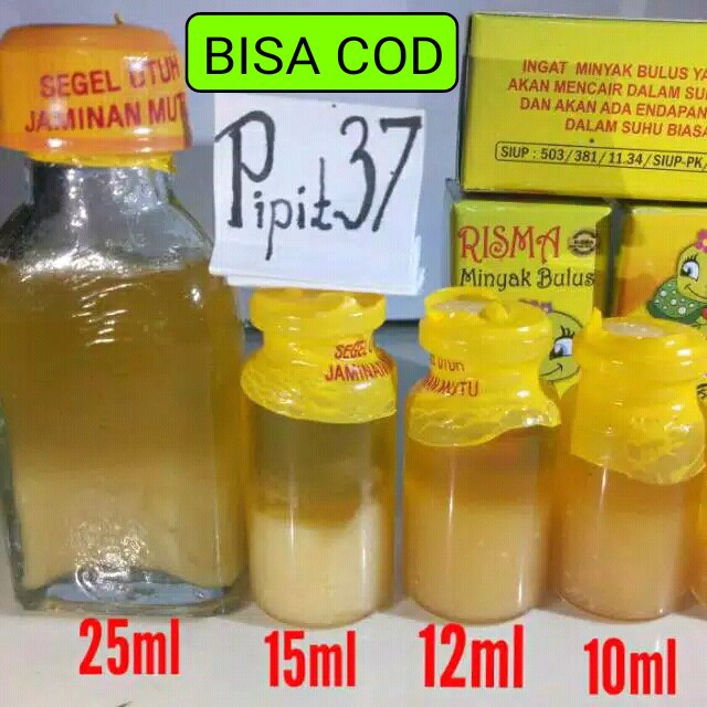 Minyak Bulus Ori Asli Original 10ml 15ml 25ml Risma Minyak Bulus Shopee Indonesia