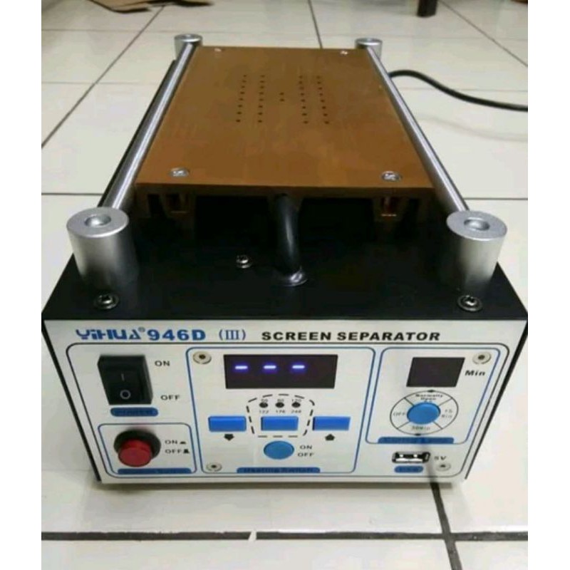 MESIN PEMISAH LCD TS YIHUA 946D-lll + LAMPU UV ORIGINAL