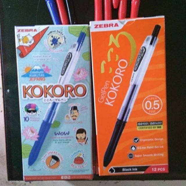 

Pulpen bolpoin bolpen pullpen gel kokoro per biji