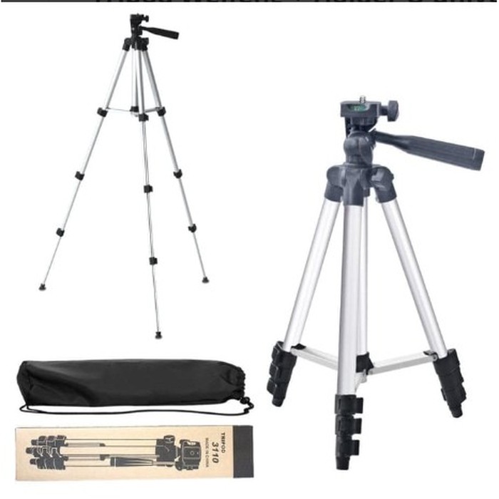 Portable Tripod Weifeng Stand 4 Section Aluminum Legs WT-3110A