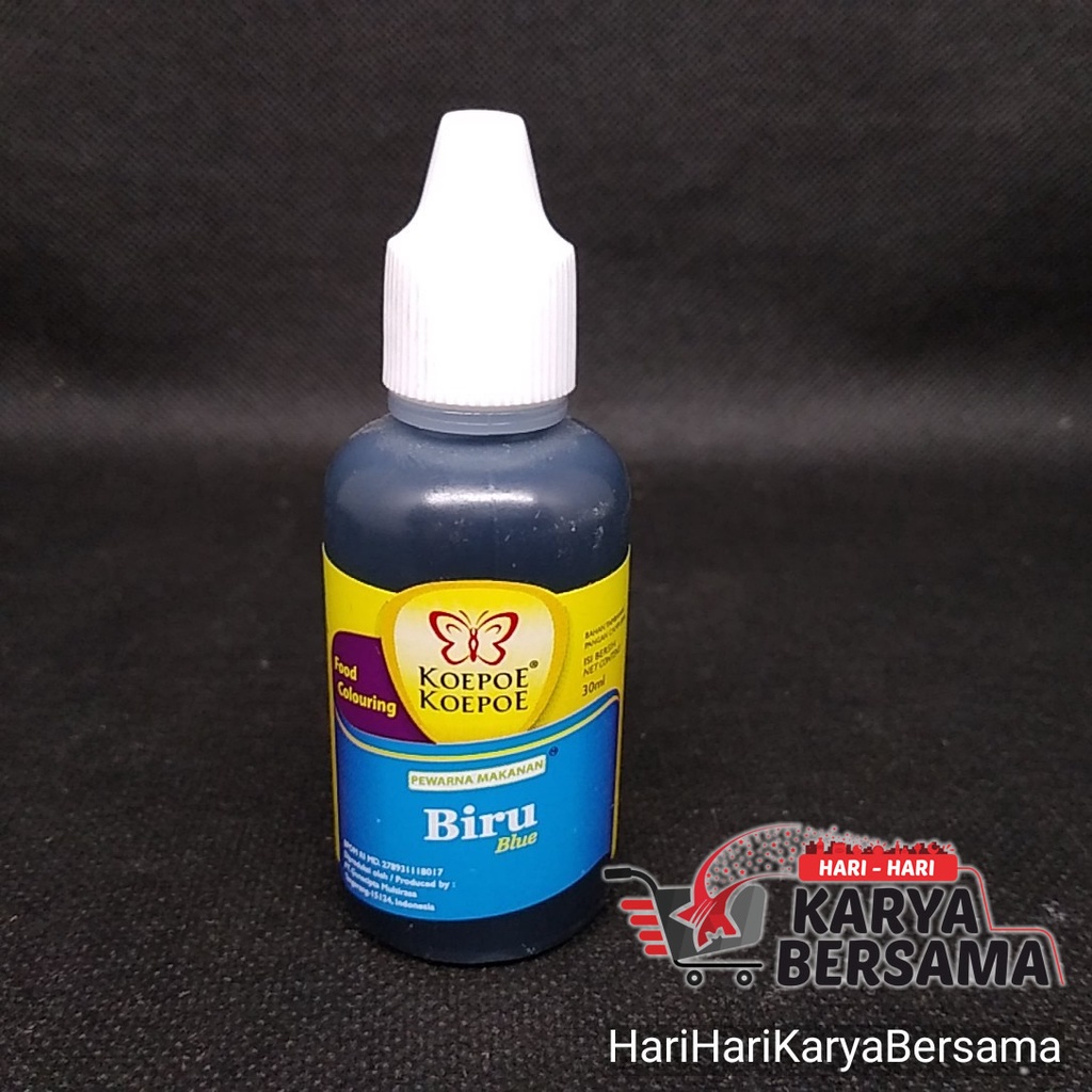 

KOEPOE KOEPOE PEWARNA MAKANAN BIRU BLUE 30ML