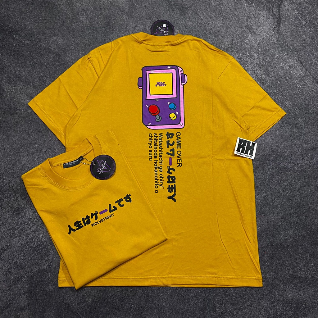 KAOS TSHIRT WOLV ORIGINAL STREETWEAR