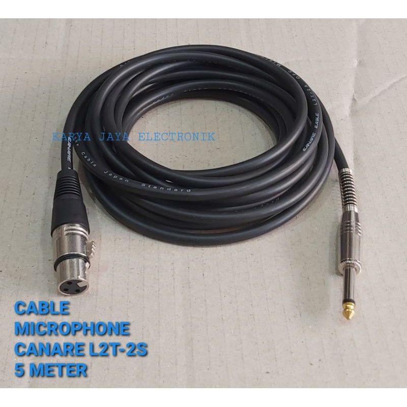 KABEL MIC /MICROPHONE CANARE 5 METER FULL