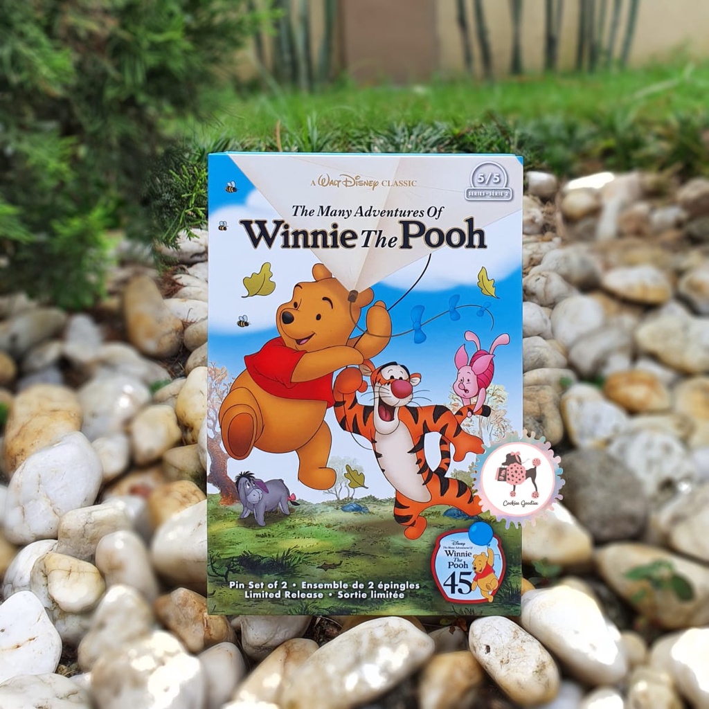 Disney Winnie the Pooh VHS Pin Set