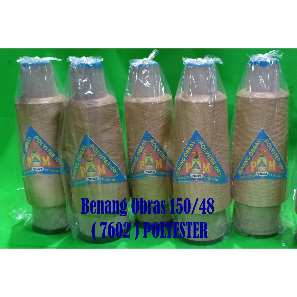 Benang Obras Warna Katalog 9 polyester 150/48