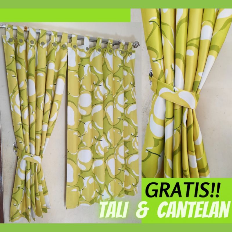 Gorden Jendela Pendek Gorden Kamar Gorden Minimalis Tirai Jendela Tirai Pendek