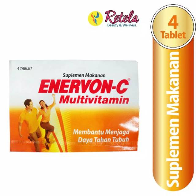 ENERVON C 1 STRIP ISI 4 TABLET