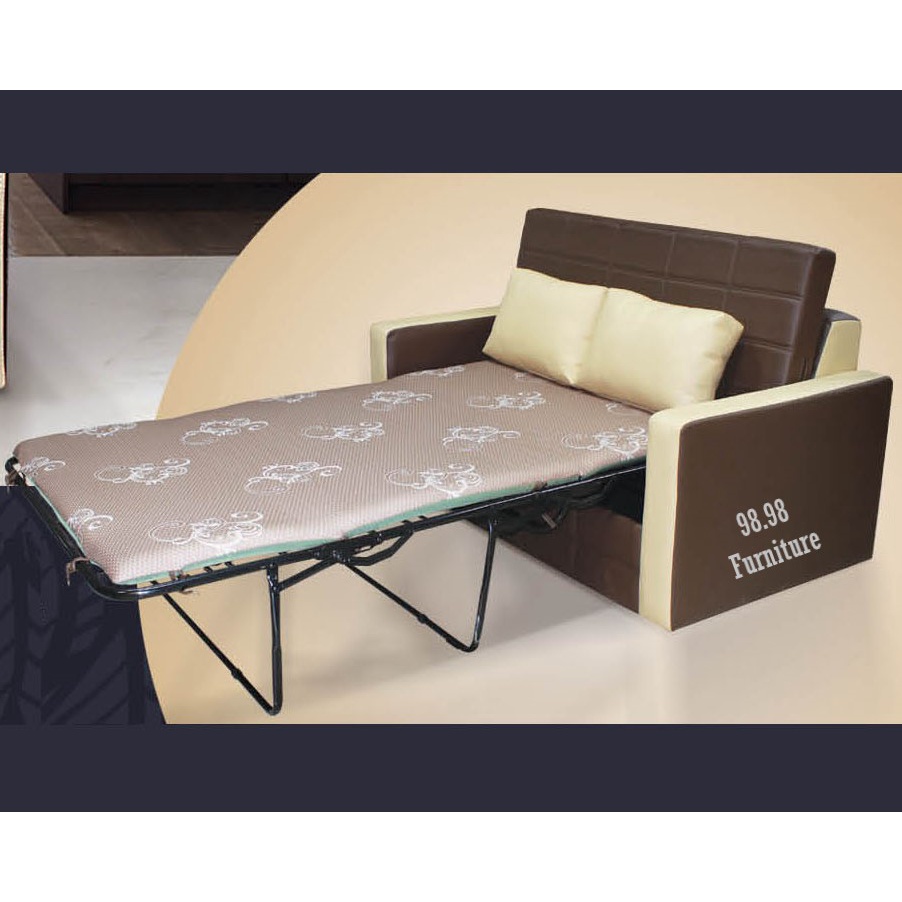 TITOV Sofa Tamu Minimalis Modern - Sofa Bed Ruang Tamu - Sofabed Multifiugsi Ukuran 163cm Tipe Alber