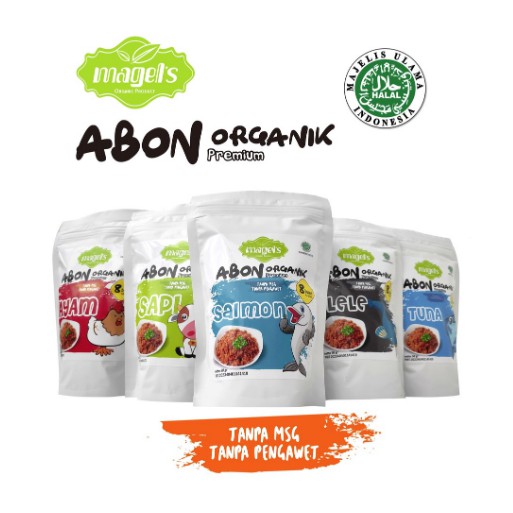 Abon Bayi Magels (&gt;8 Bulan) Premium / abon mpasi / mpasi sehat / Mpasi bayi / abon anak / abon magels / non msg / non pengawet / Abon ayam / Abon sapi / Abon tuna / Abon lele / Abon salmon