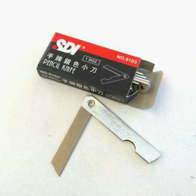 

Pisau Kertas /pisau Lipat/cutter SDI murah bermutu BIG SALE