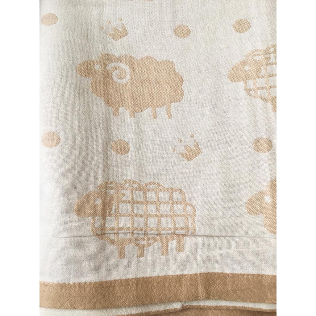 Selimut Katun Jepang Lembut Bear Domba 150x200cm 700gr/pcs