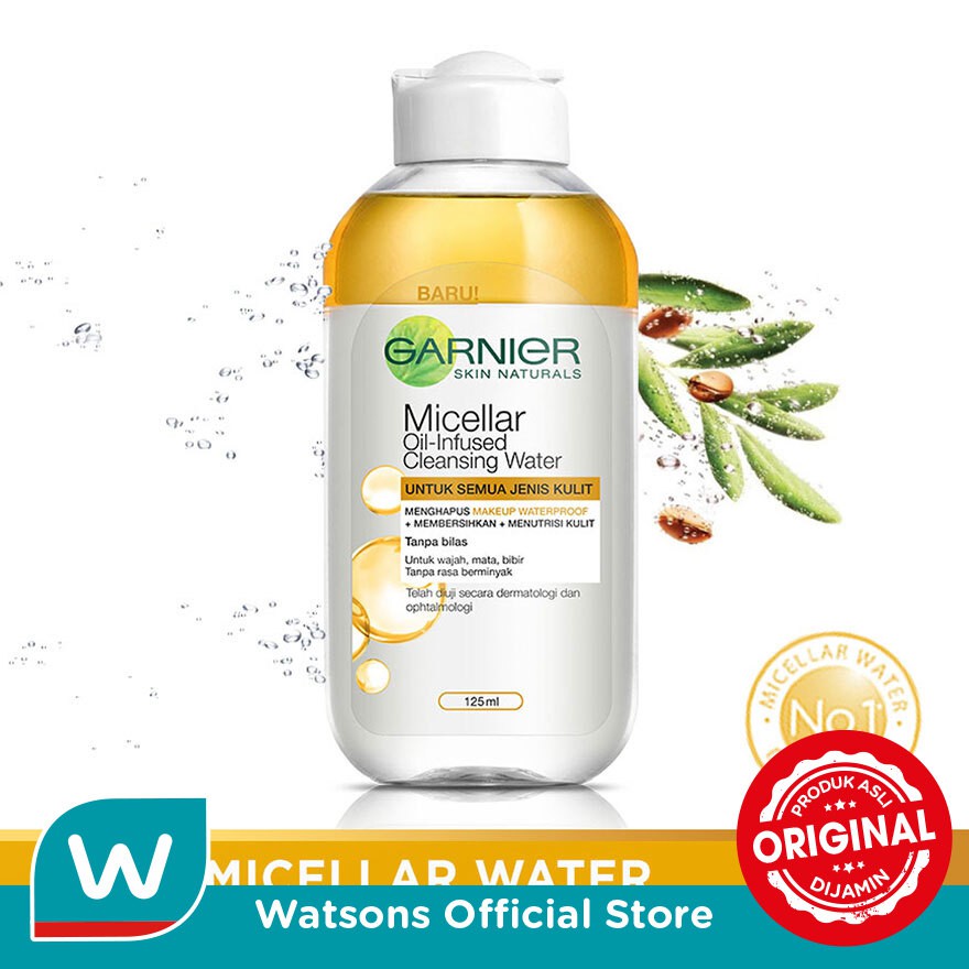 Garnier Micellar Water Oil-Infused Cleansing Water 125ml