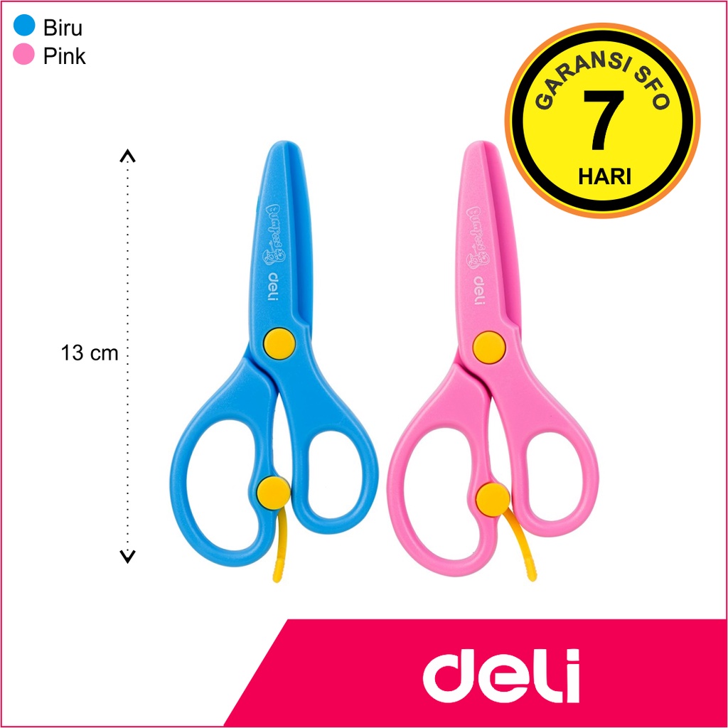 

Gunting Anak Plastik Deli ED60402 - SFO Semarang Official