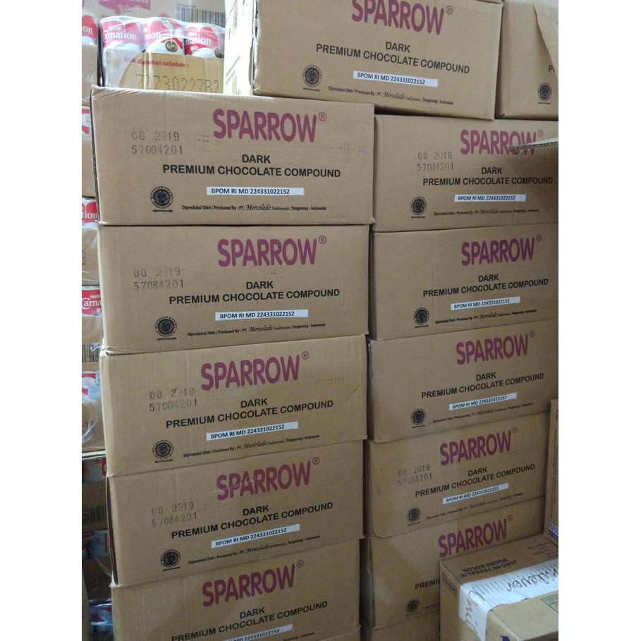 

Toko-Bahan-Kue- Mercolade Sparrow 5 Kg ( Coklat Blok Compound Khusus Serut / Parut ) -Terlengkap-