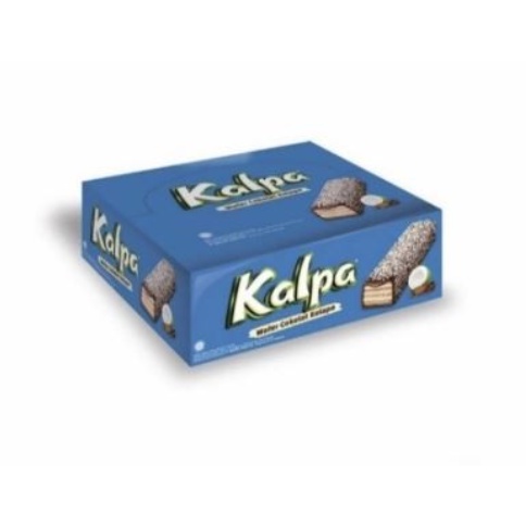 

Kalpa Wafer Coklat Kelapa Box Pak Dus Isi 12