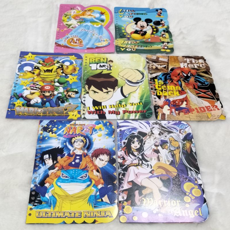 

Pembatas Binder Loose Leaf A5 Karakter