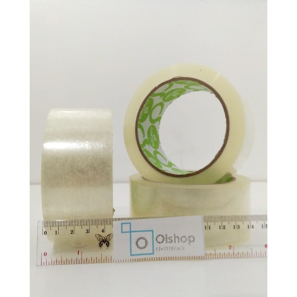 

Lakban Bening / Cokelat - OPP Tape - 45mm x 90yard