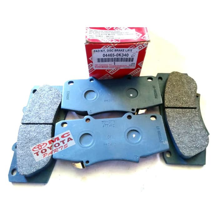 Brake Pad Kampas Rem Depan Grand Fortuner Hilux 04465-0K340