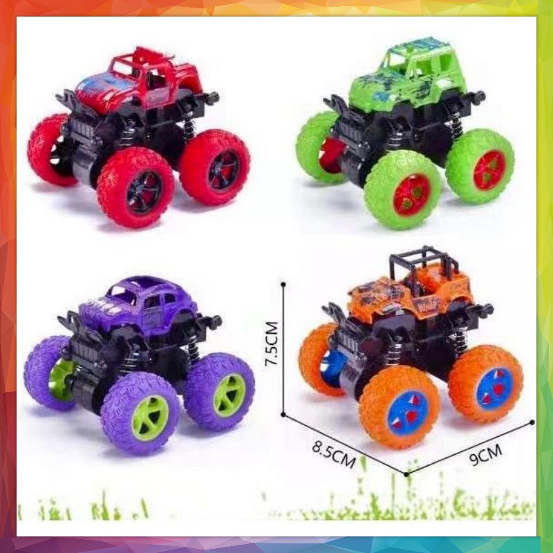 Mainan Mobil Jip Zap Off Road 4 Drive Inertial Bigfoot JEEP TOYS 360 derajat