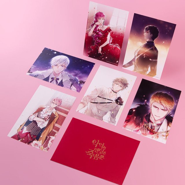 

[READY STOCK] Postcard Death Is the Only Ending for the Villainess/Villains Are Destined to Die