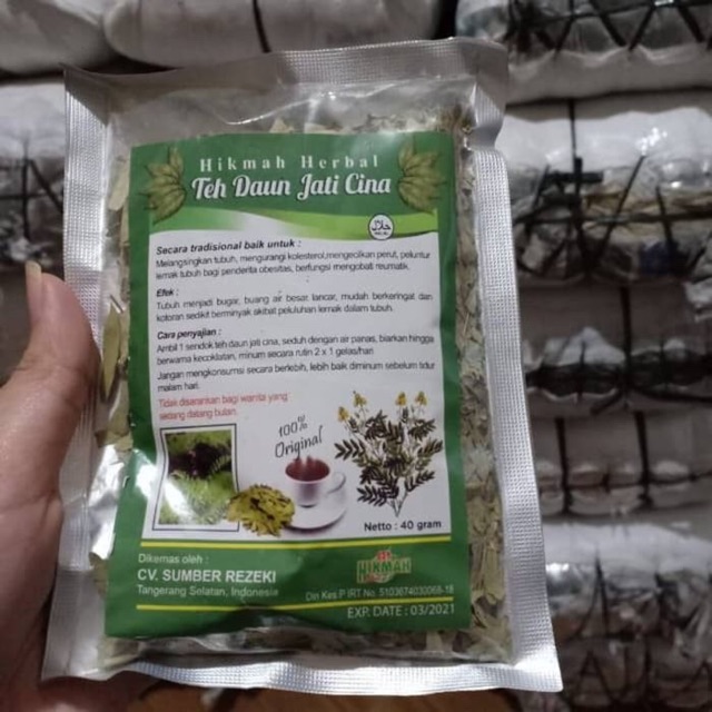 

❣️GROSIR❣️TEH DAUN JATI CINA 40GR / TEH DIET