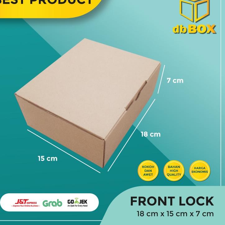 

Hot Sale 10pcs Kardus Uk. 18x15x7 cm Die Cut kotak Kue, snack -aksesoris-dll model box pizza