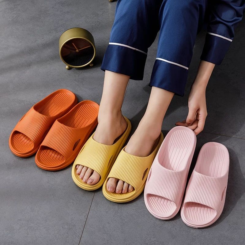 Sandal Karet Pria Wanita Vertical Indoor Outdoor Ringan / Sandal Rumah Sandal Kamar Mandi Pria Wanita