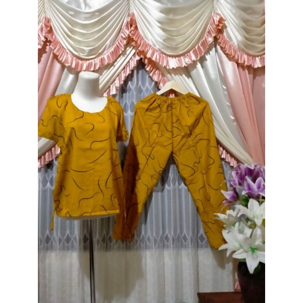 Set Panjang Motif Cacing