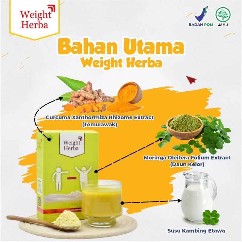 

Weight Herba - 100% Original Susu Penggemuk Penambah Berat Badan & Nafsu Makan