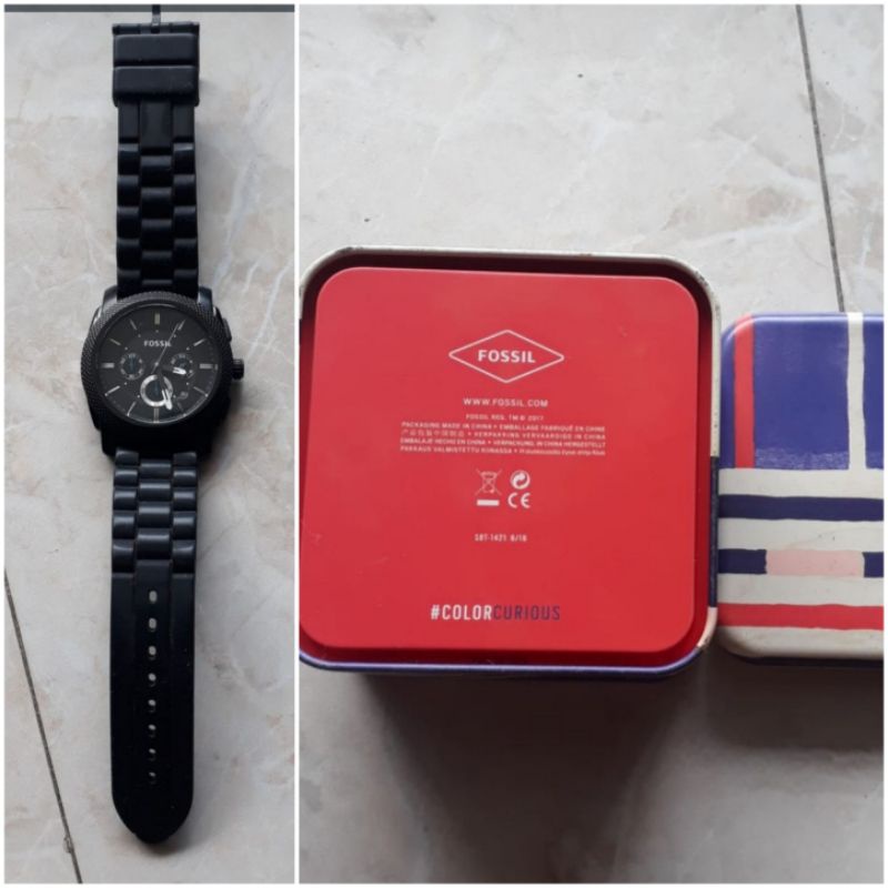 Harga oke ya Preloved jam tangan fossil FS4487