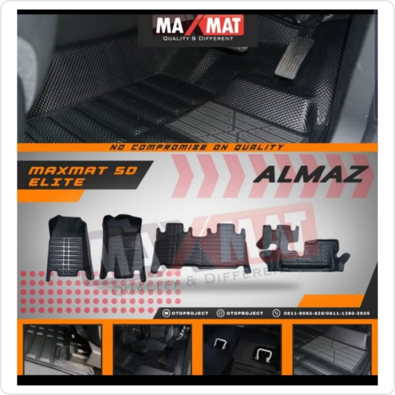 Karpet Mobil Wuling Almaz Maxmat 5D Premium