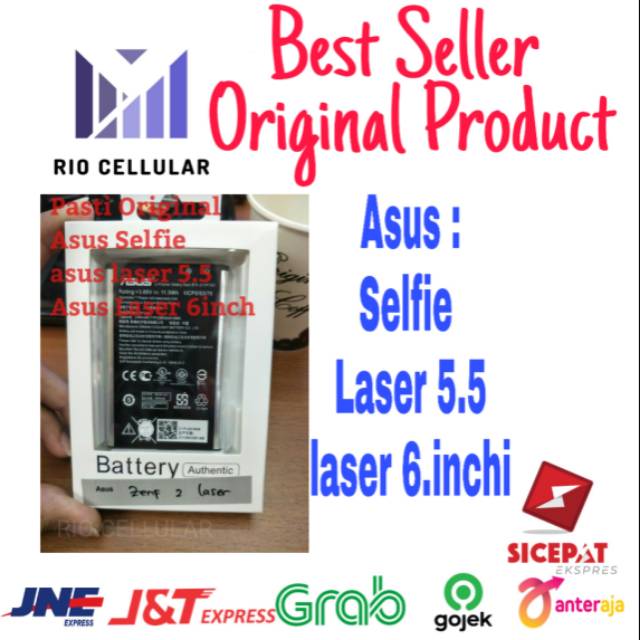 Baterai ASUS Selfie Baterai ASUS Laser 5.5 Inchi Zd551KL C11P501 Original