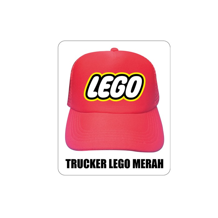Sale Topi Trucker Jaring Hat Cap Lego Polos Custom Tamiya |