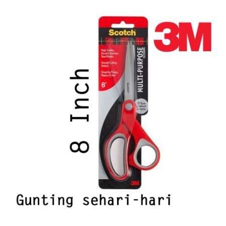 3M Scotch Gunting Stainless Steel 8 Inch Multifungsi Berkualitas 1428