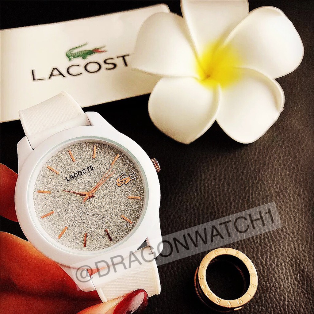 COD✅ Jam tangan wanita rubber jam karet plat Langit berbintang cerah watch import lacoste    S1153