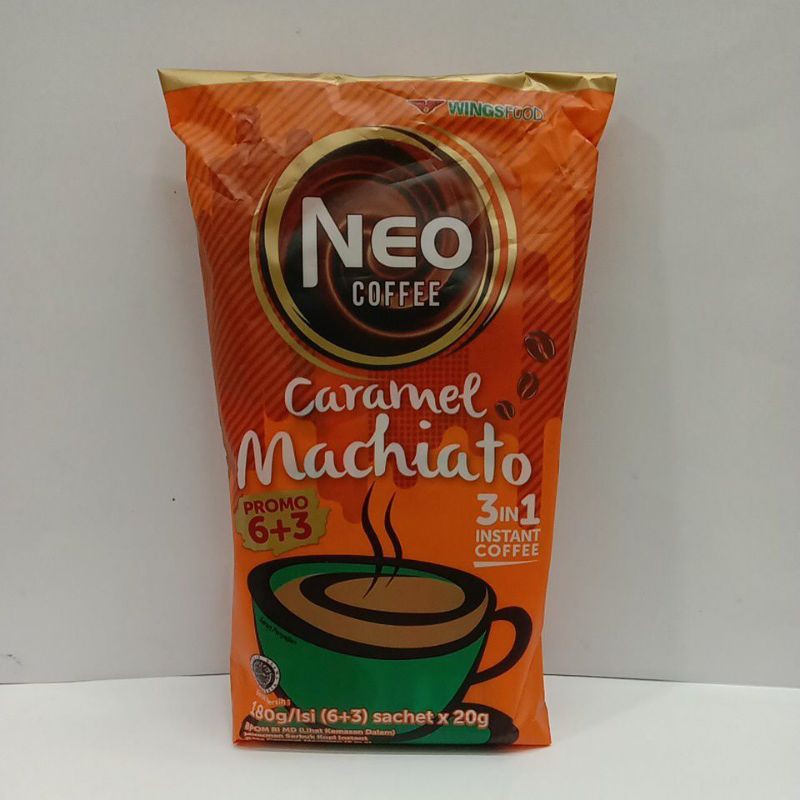 

NEO COFFE 180g (9x20g) CARAMEL MACHIATO