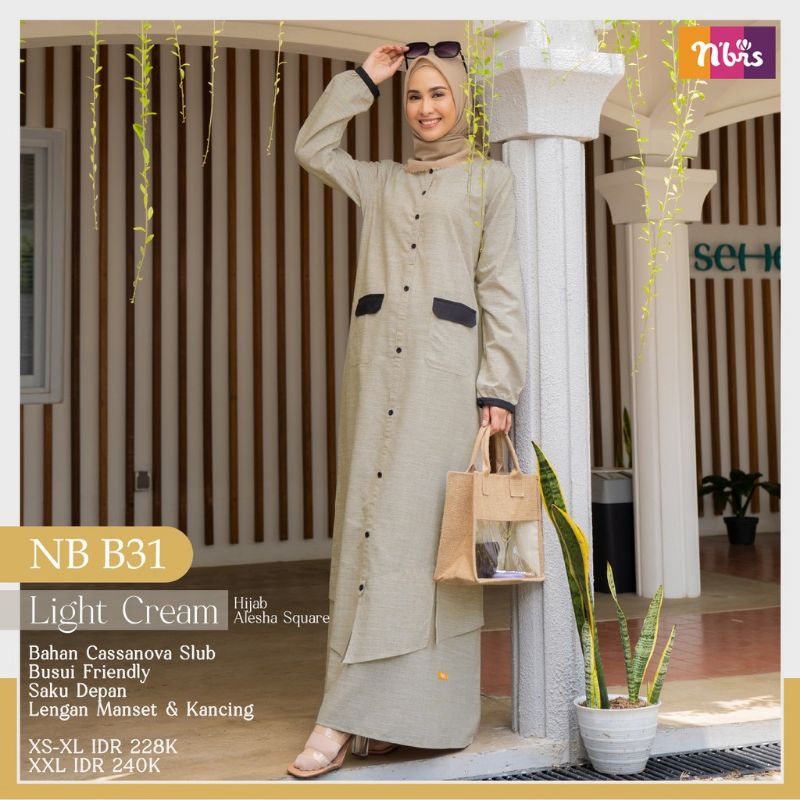 GAMIS NIBRAS TERBARU NB B31 • NIBRAS