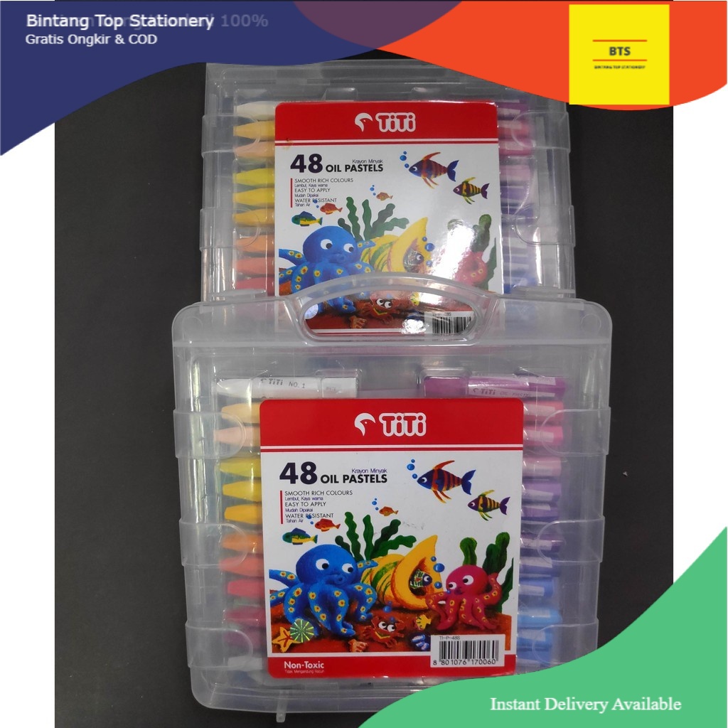 

[BTS] CRAYON TITI 48 WARNA / KRAYON TITI 48 WARNA