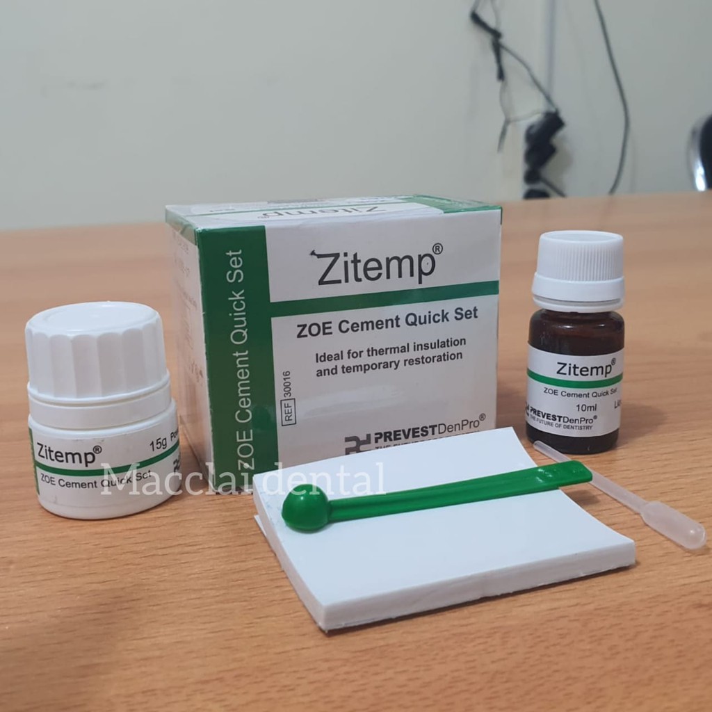 DENTAL ZINC OXIDE EUGENOL ZOE ZITEMP