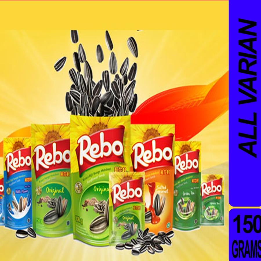 

10.10 Brand Kuaci Rebo / Kwaci Rebo / Kuwaci Rebo 150 Grams