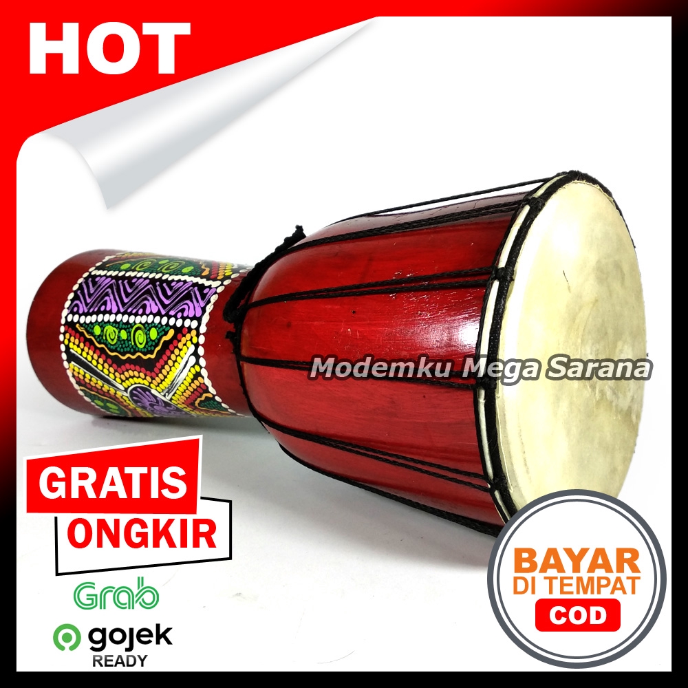 Pajangan Miniatur Alat Musik Jimbe - 50x20x20 cm