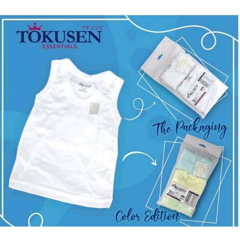 Kaos Dalam Singlet Bayi Baru Lahir Tokusen Costly SNI Satuan Dan 3PCS