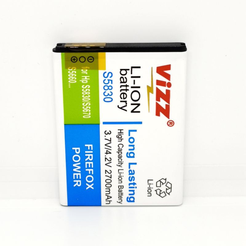 Baterai Batre Vizz Samsung Galaxy Fame / Ace / S5830 / S6310 / S5670 / S660 Original Vizz