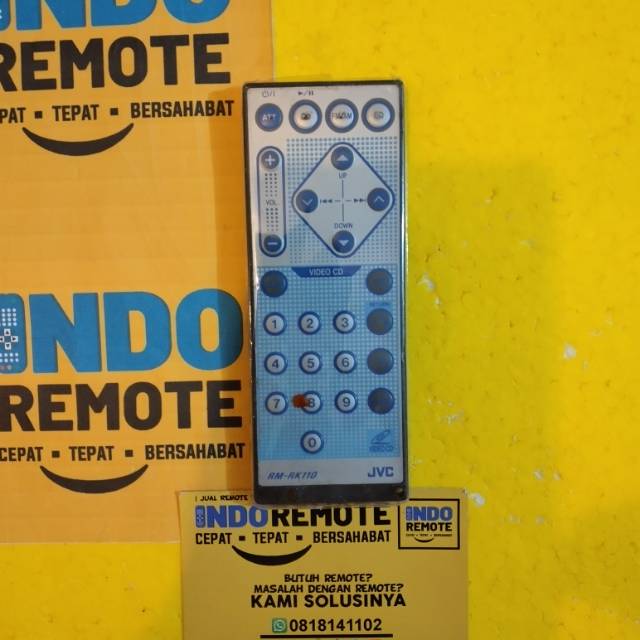 REMOTE TAPE AUDIO MOBIL JVC RM-RK110 ORIGINAL