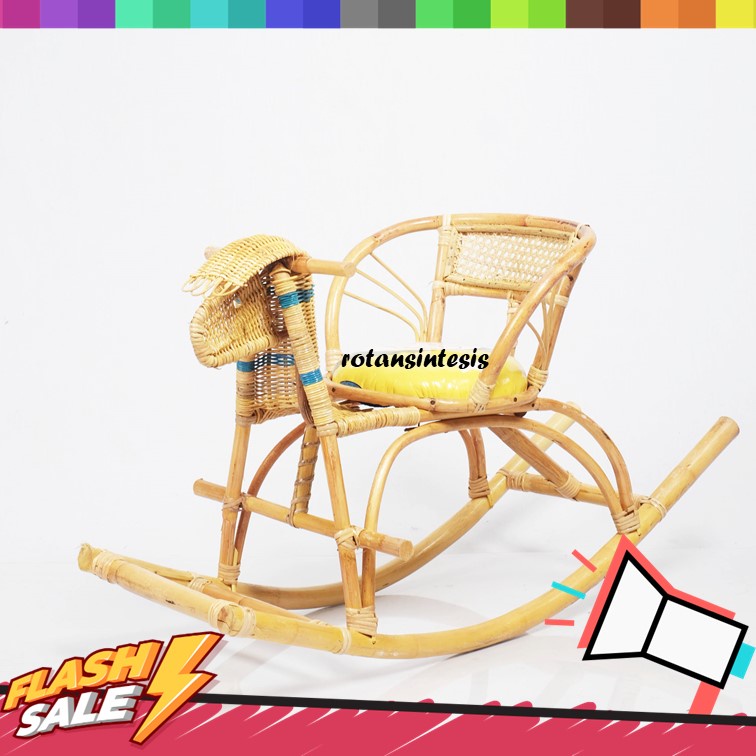 Mainan Kuda Kudaan Anak Anak Dari Rotan