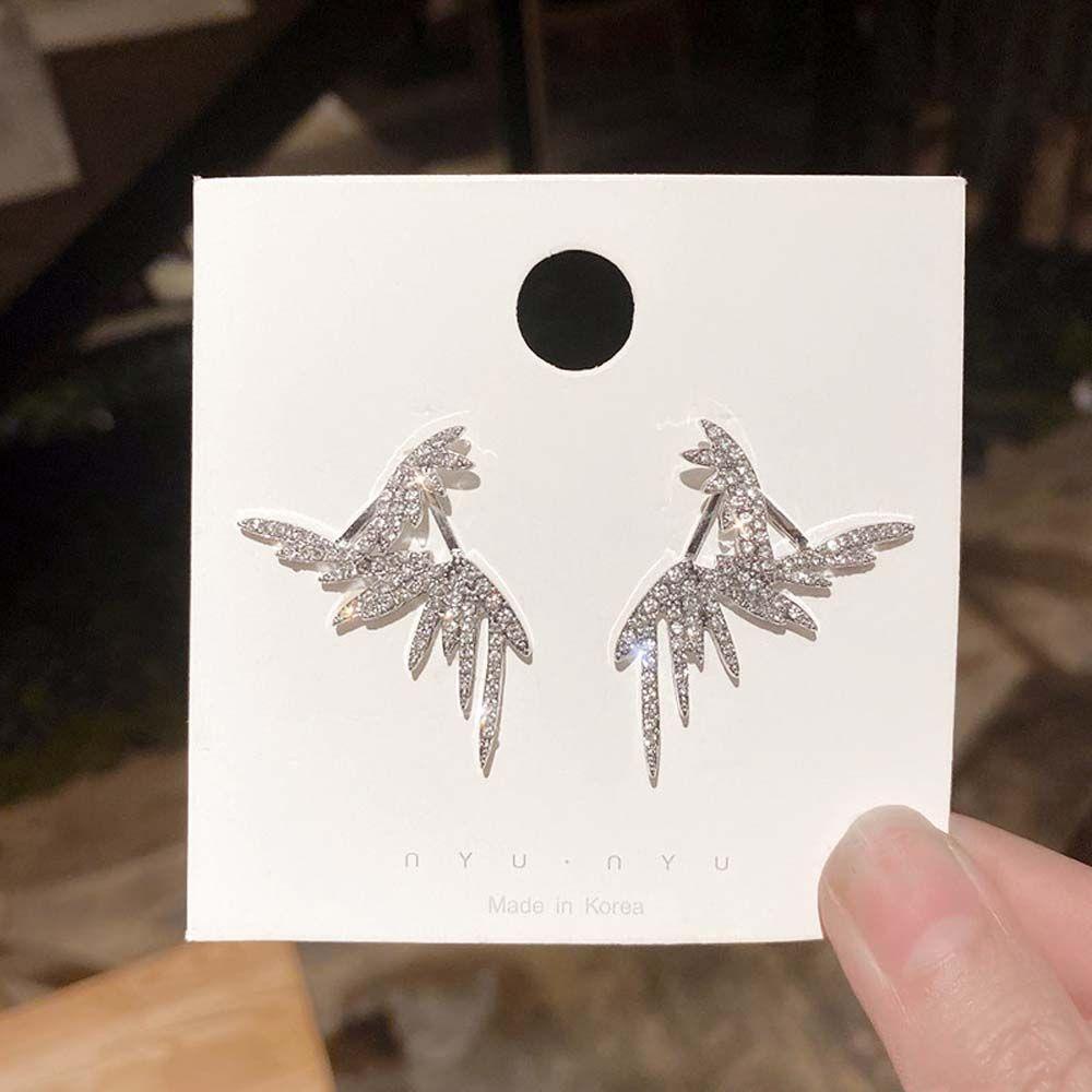 Mxbeauty Anting Wanita Kepribadian Retro Pesta Berlian Imitasi Temperamen Lady Stud Earrings