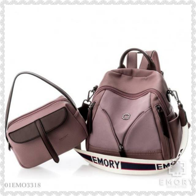 TAS RANSEL WANITA EMORY POPPY ORIGINAL BRANDED RANSEL KULIT WANITA IMPORT 3318