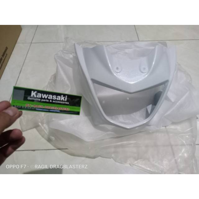 Batok barong ninja r putih original Kawasaki