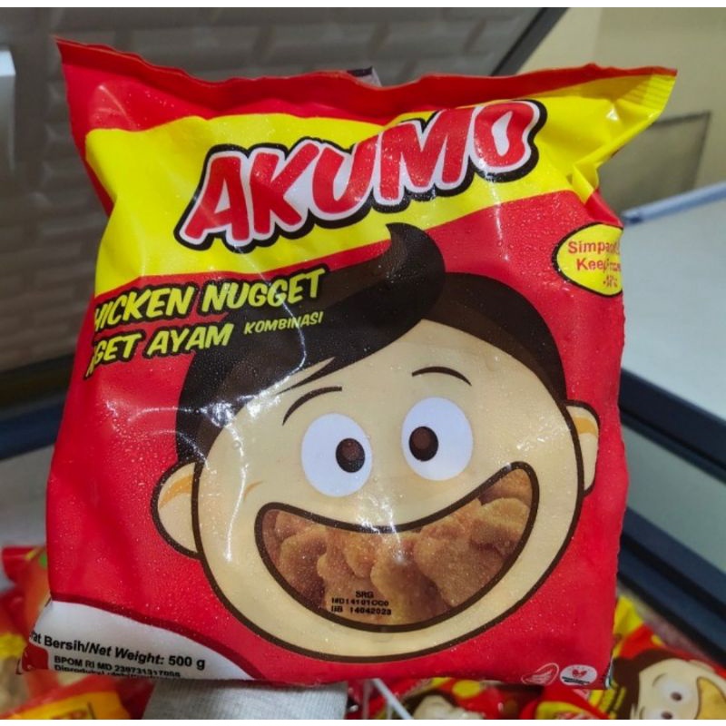 

Akumo Naget Ayam 500gr (satu pabrik fiesta) nugget nagget frozen food