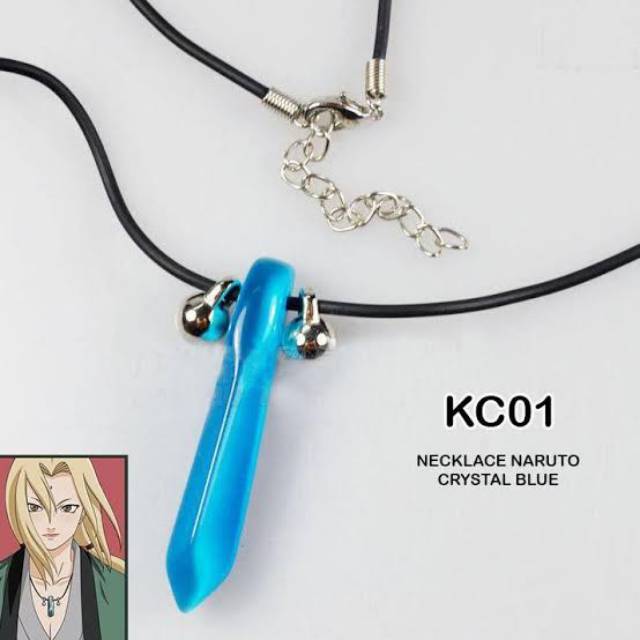 Kalung Anime Naruto Warna  biru